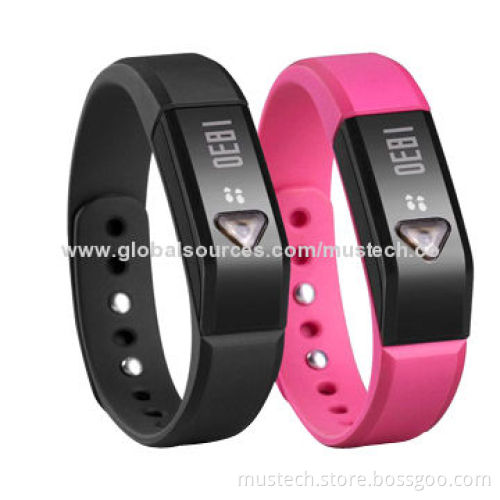 Fashion Healthy Bracelets with OLED, Bluetooth 4.0, Can Showing Sleep Quality Result by SmartphoneNew